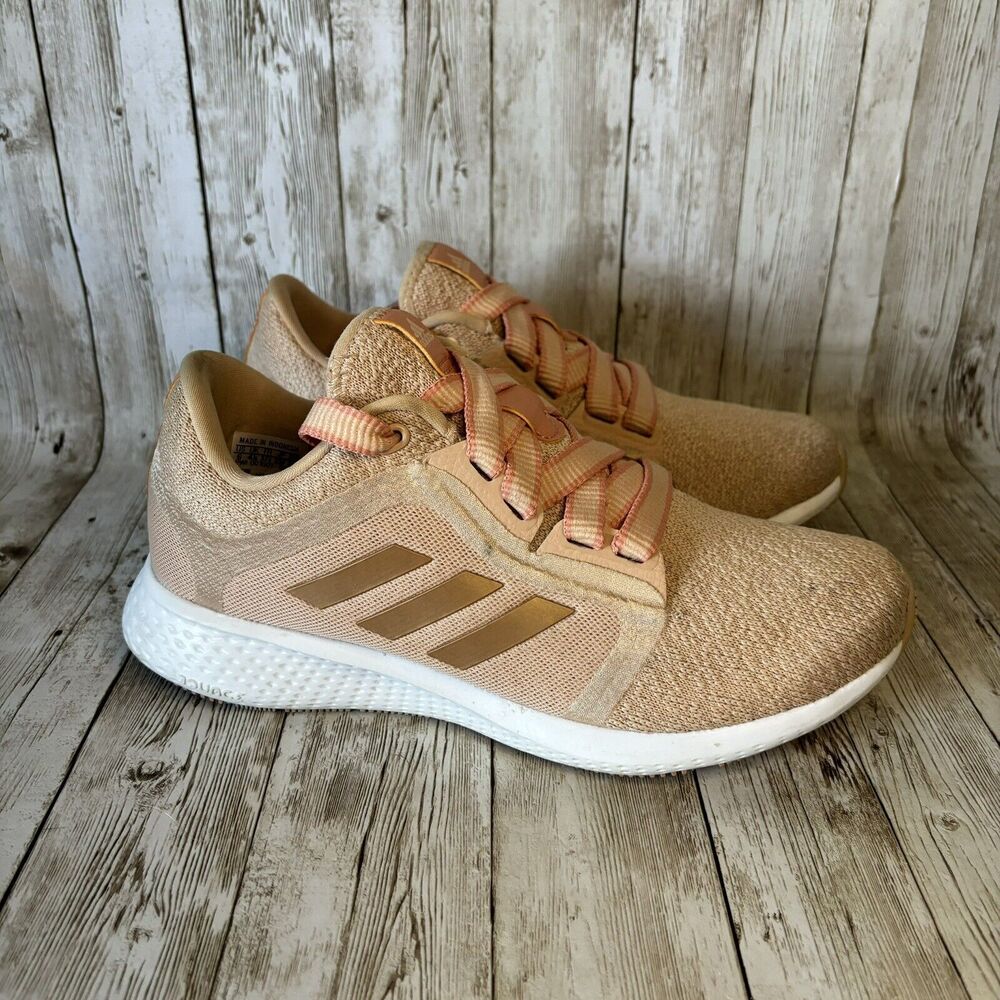 Adidas‎ Edge Lux 4 In Blush Peach wide lace Women's Size 6 sneakers